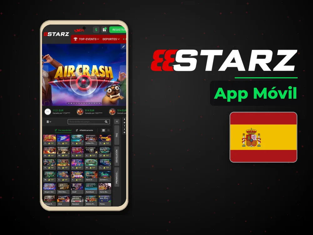 888Starz - App Móvil