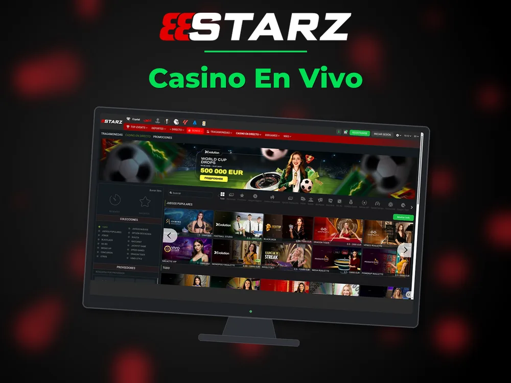 888Starz - Casino En Vivo