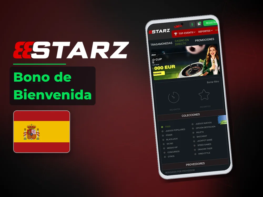 888Starz - Bono de Bienvenida