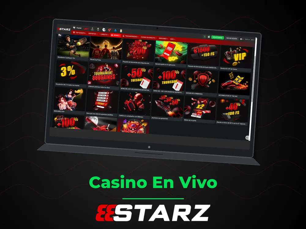 888Starz - Casino En Vivo