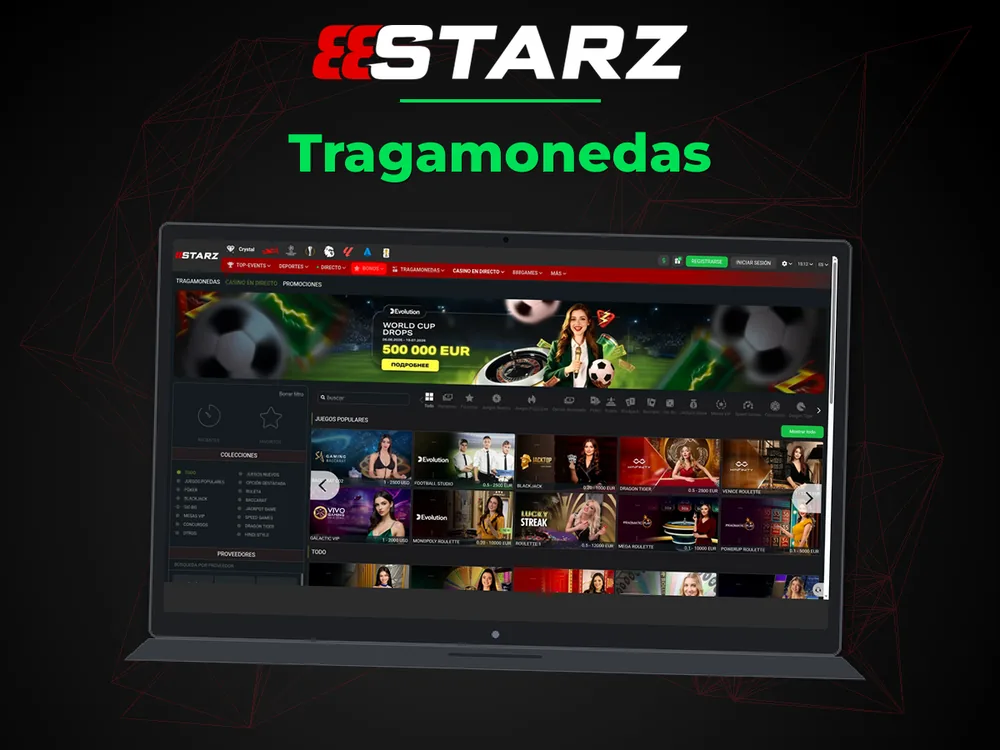 888Starz - Tragamonedas