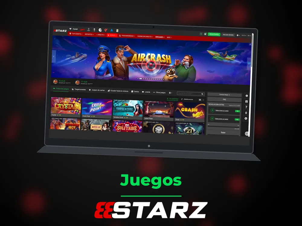 888Starz - Juegos