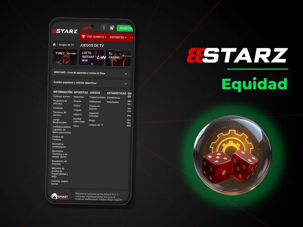 888Starz - Equidad