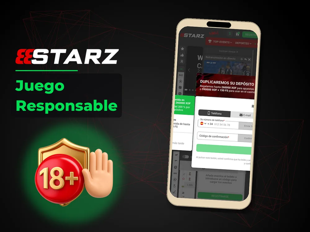 888Starz - Juego Responsable