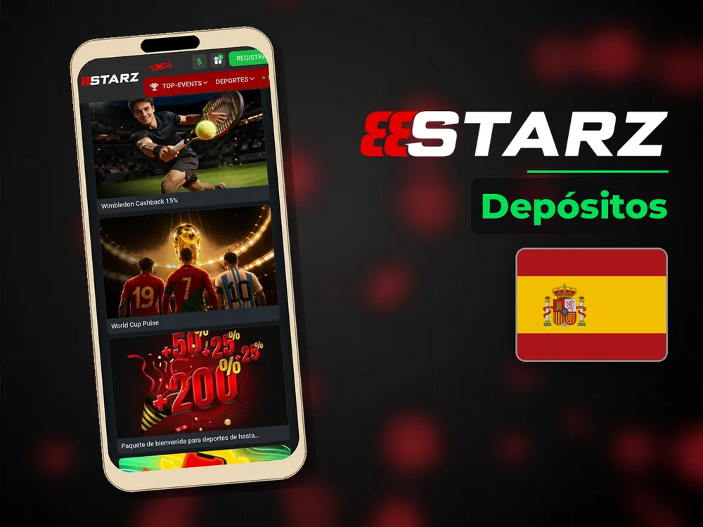 888Starz - Depósitos