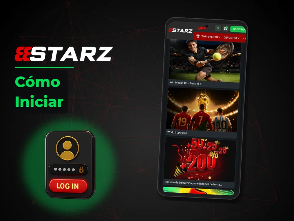888Starz - Cómo Iniciar