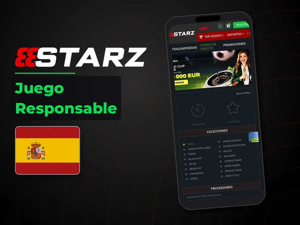 888Starz - Juego Responsable