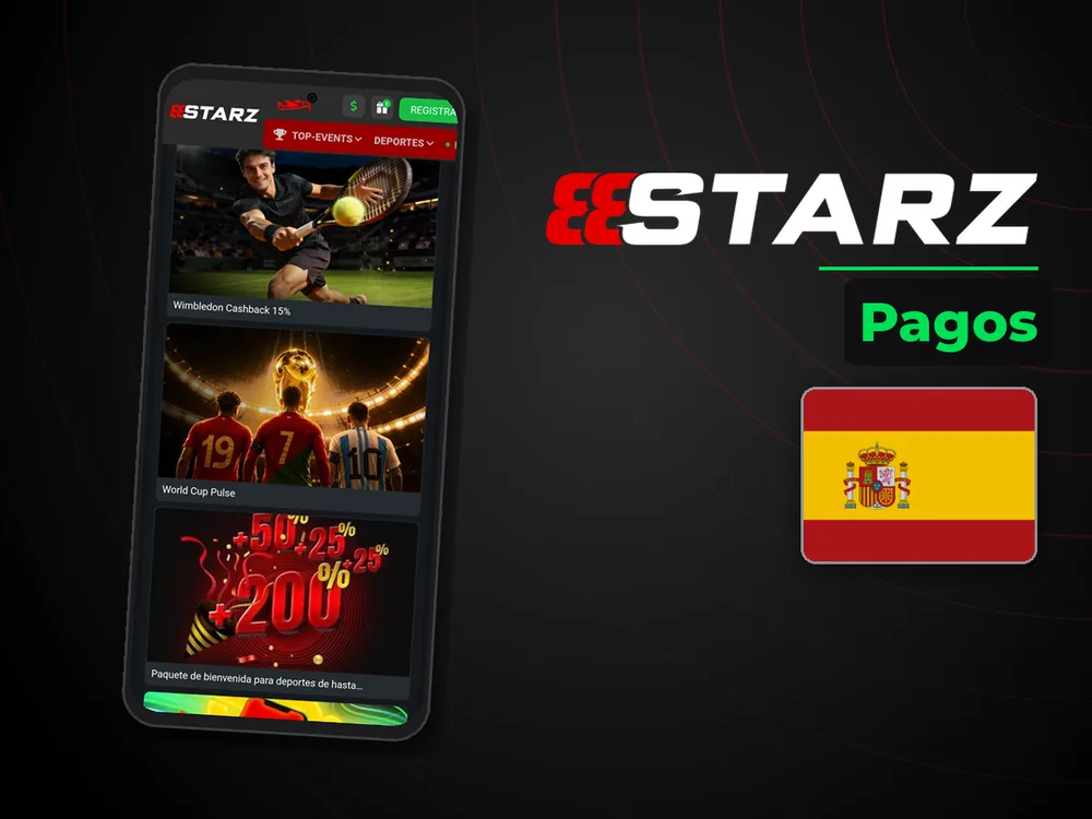 888Starz - Pagos