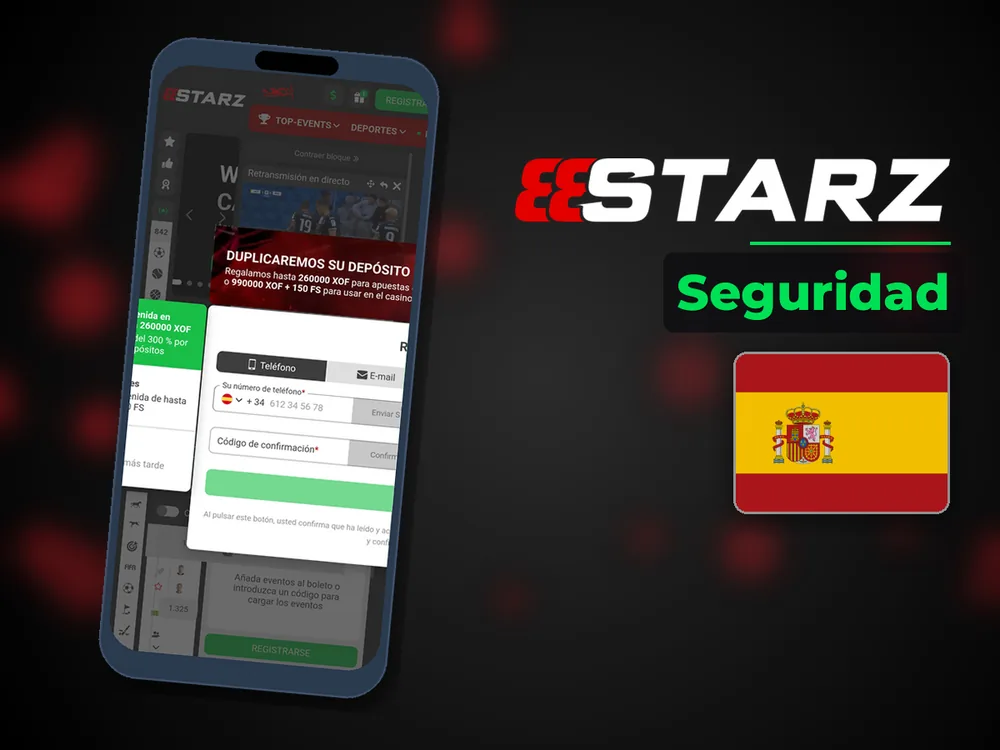 888Starz - Seguridad