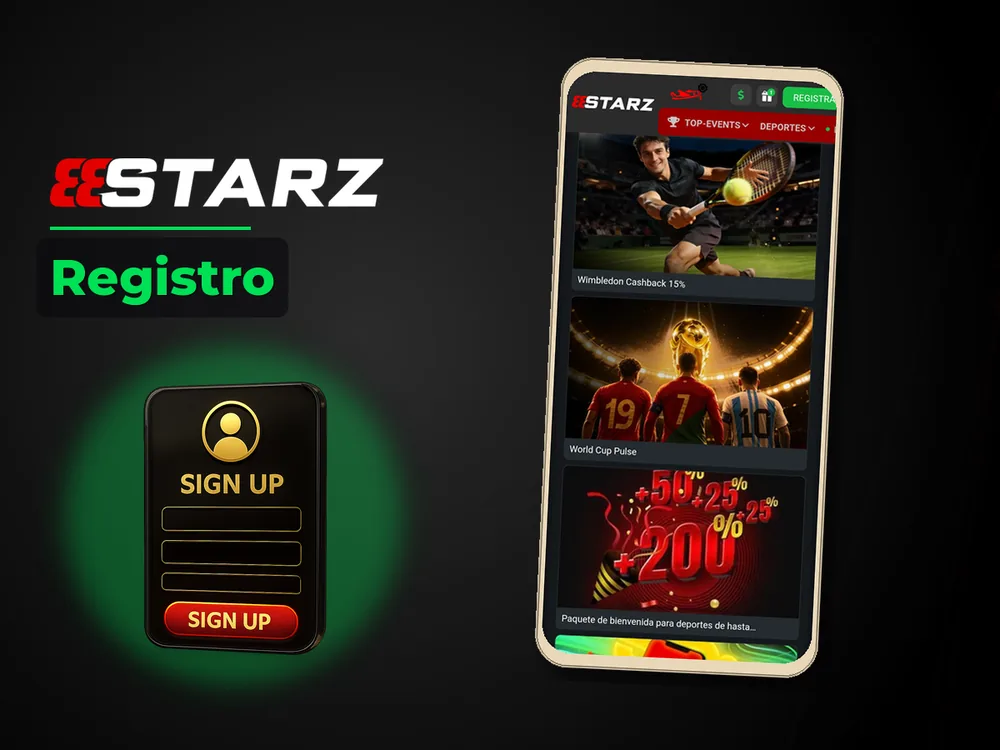888Starz - Registro