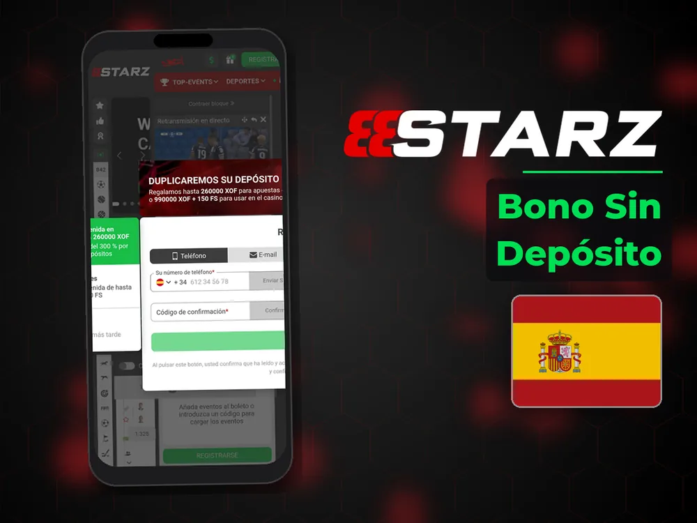 888Starz - Bono Sin Depósito