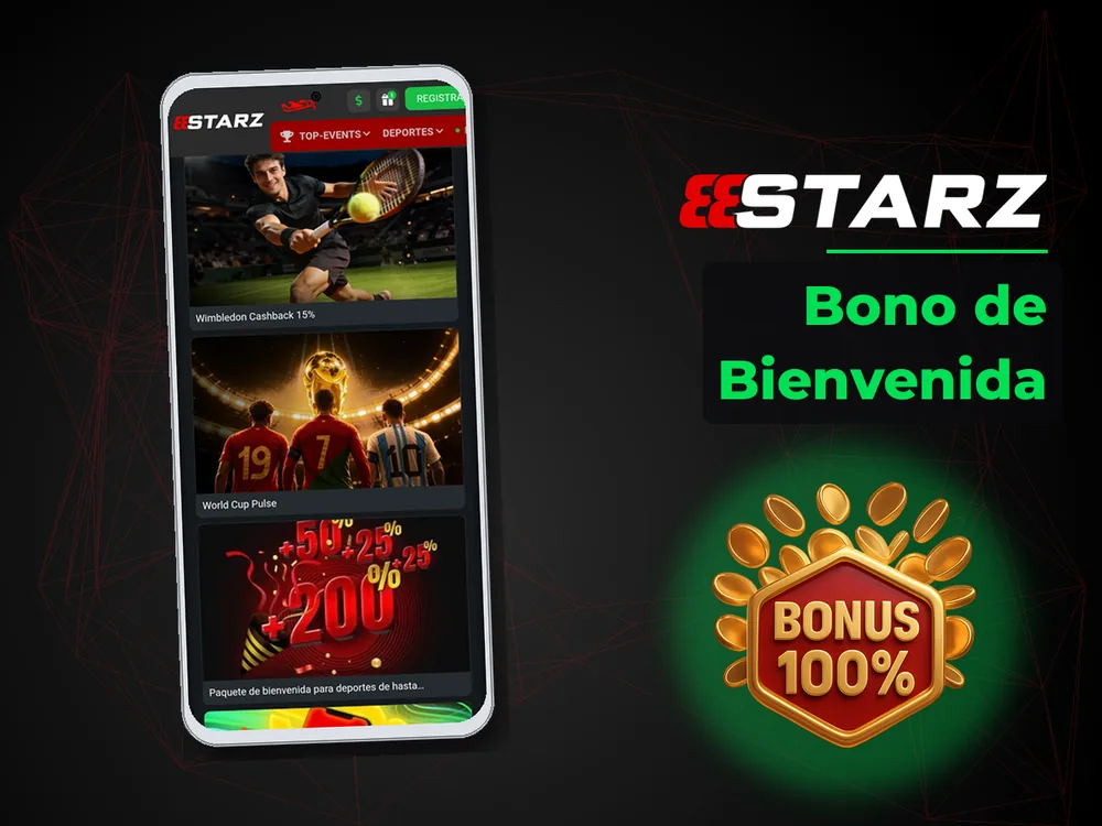 888Starz - Bono de Bienvenida