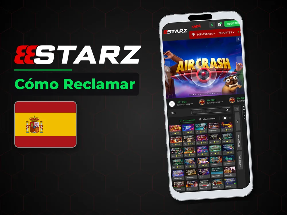 888Starz - Cómo Reclamar