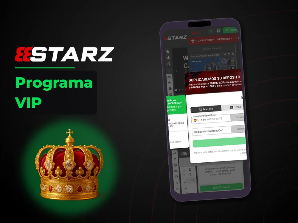 888Starz - Programa VIP