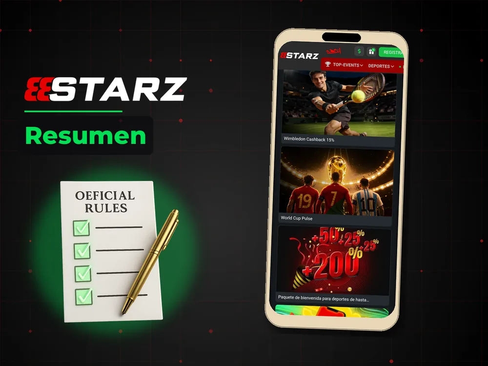 888Starz - Resumen