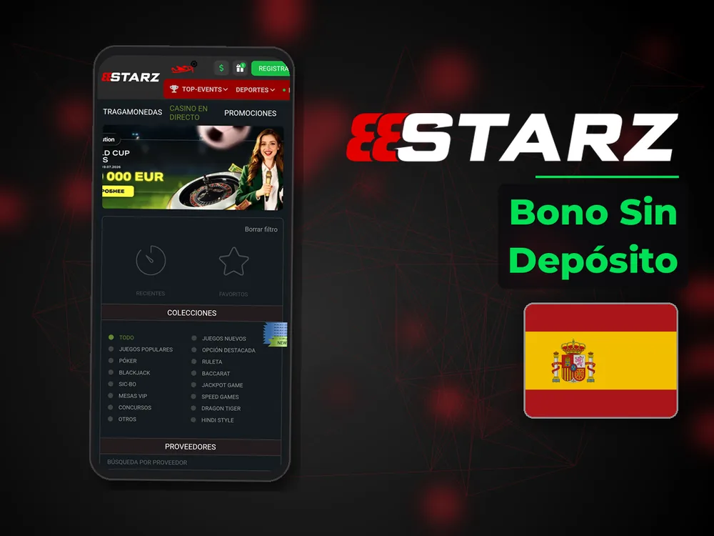 888Starz - Bono Sin Depósito
