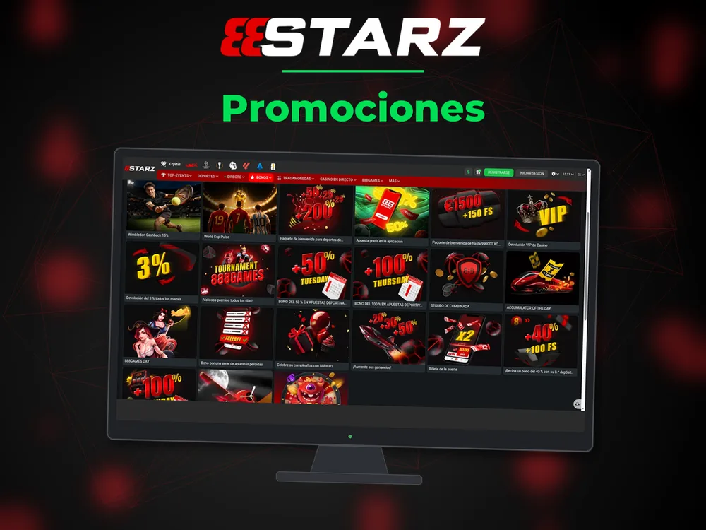 888Starz - Promociones