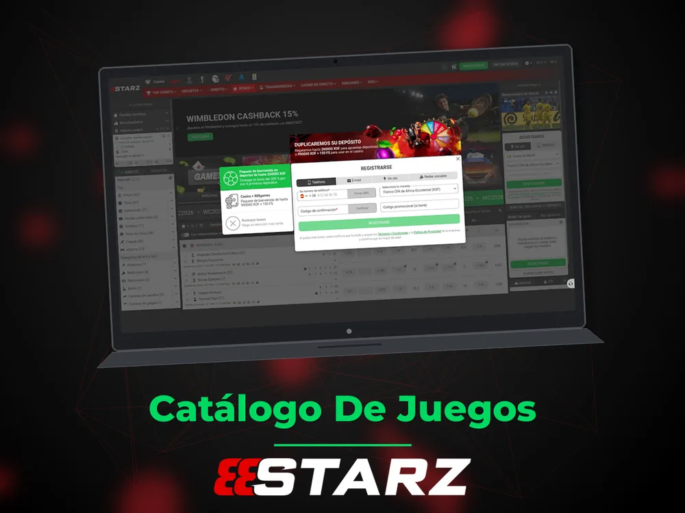 888Starz - Catálogo De Juegos