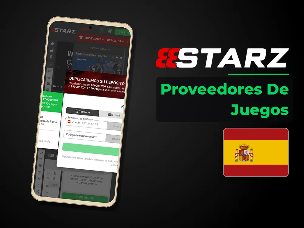 888Starz - Proveedores De Juegos