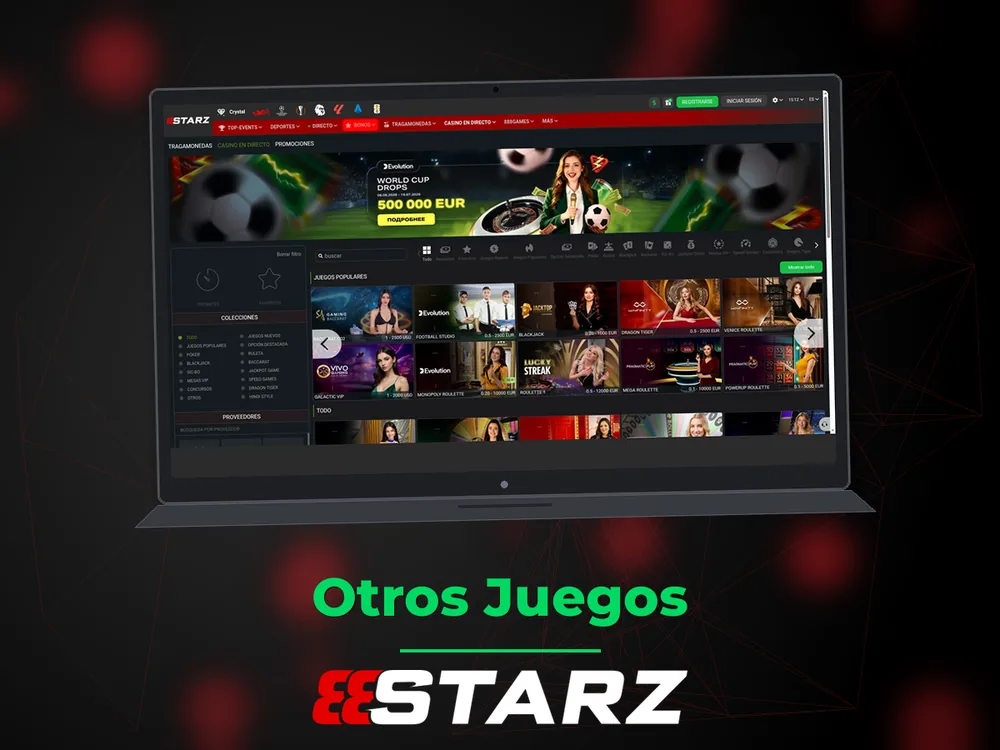 888Starz - Otros Juegos