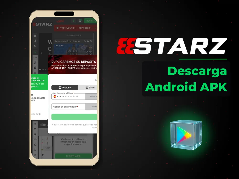 888Starz - Descarga Android APK