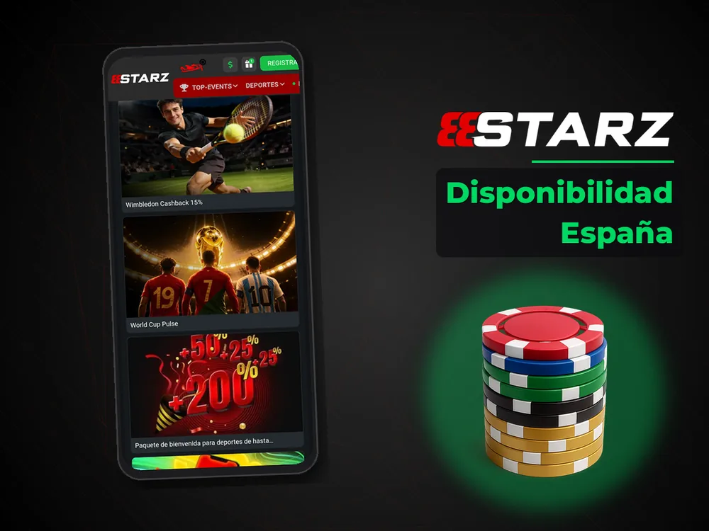 888Starz - Disponibilidad España