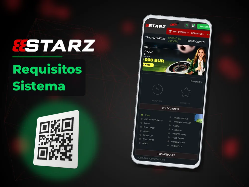 888Starz - Requisitos Sistema