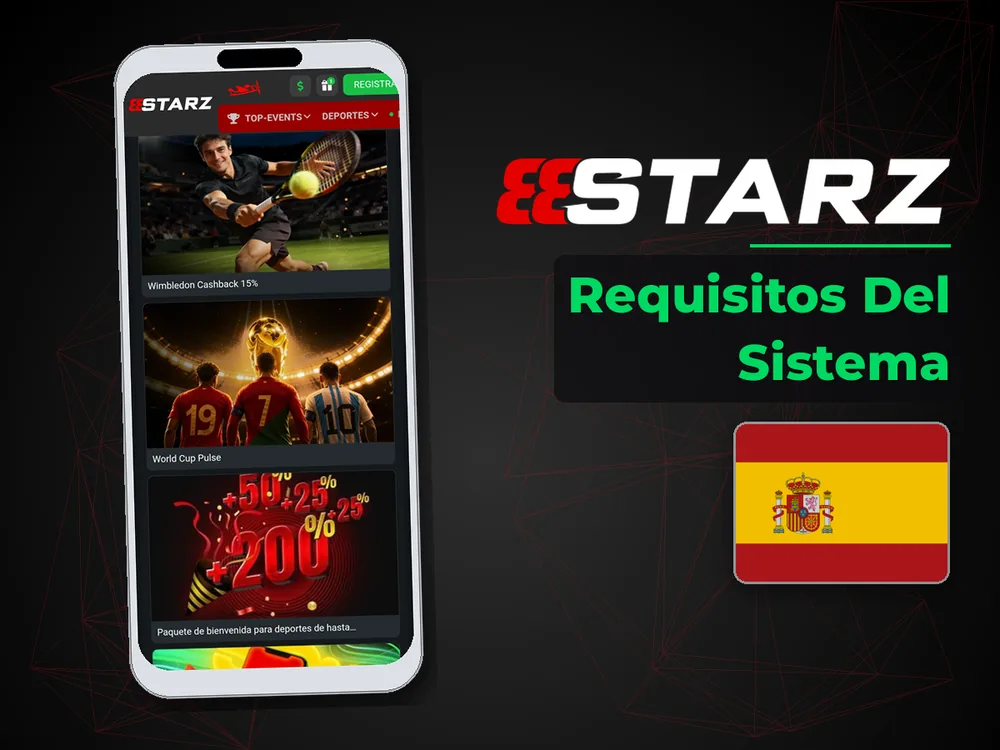 888Starz - Requisitos Del Sistema