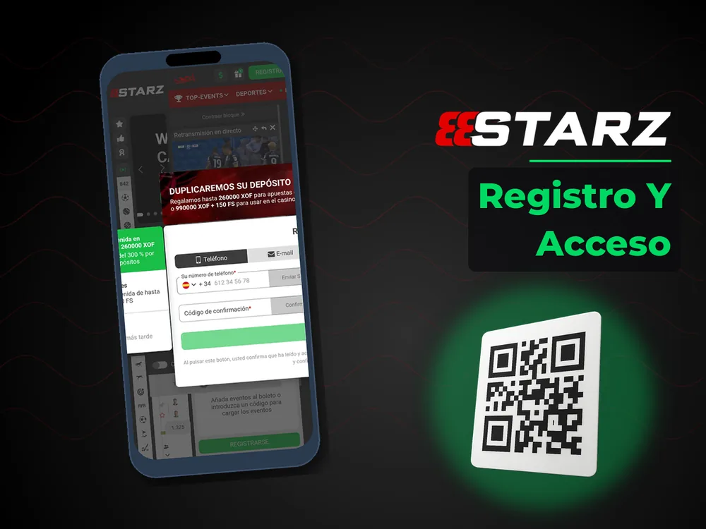 888Starz - Registro Y Acceso