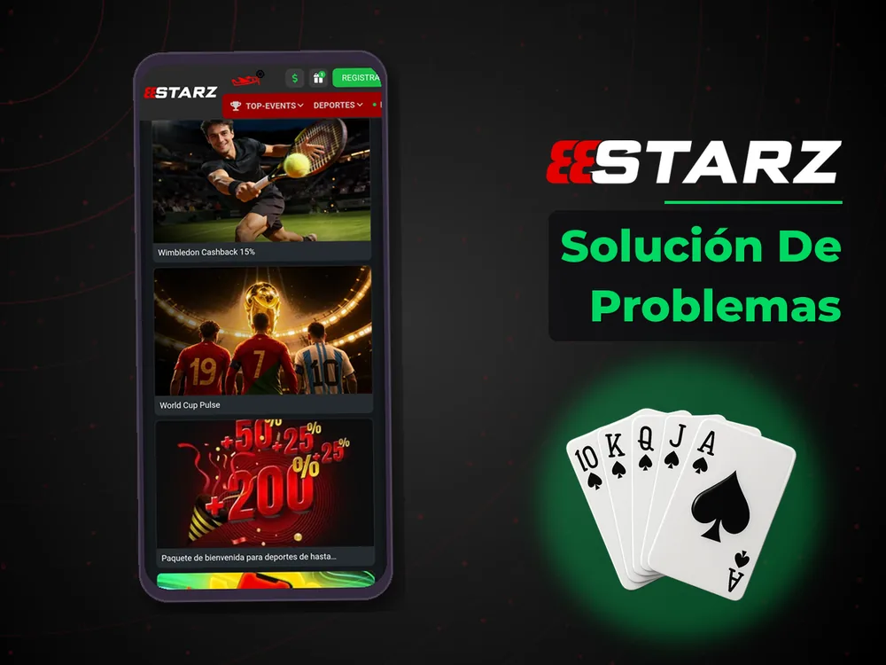 888Starz - Solución De Problemas