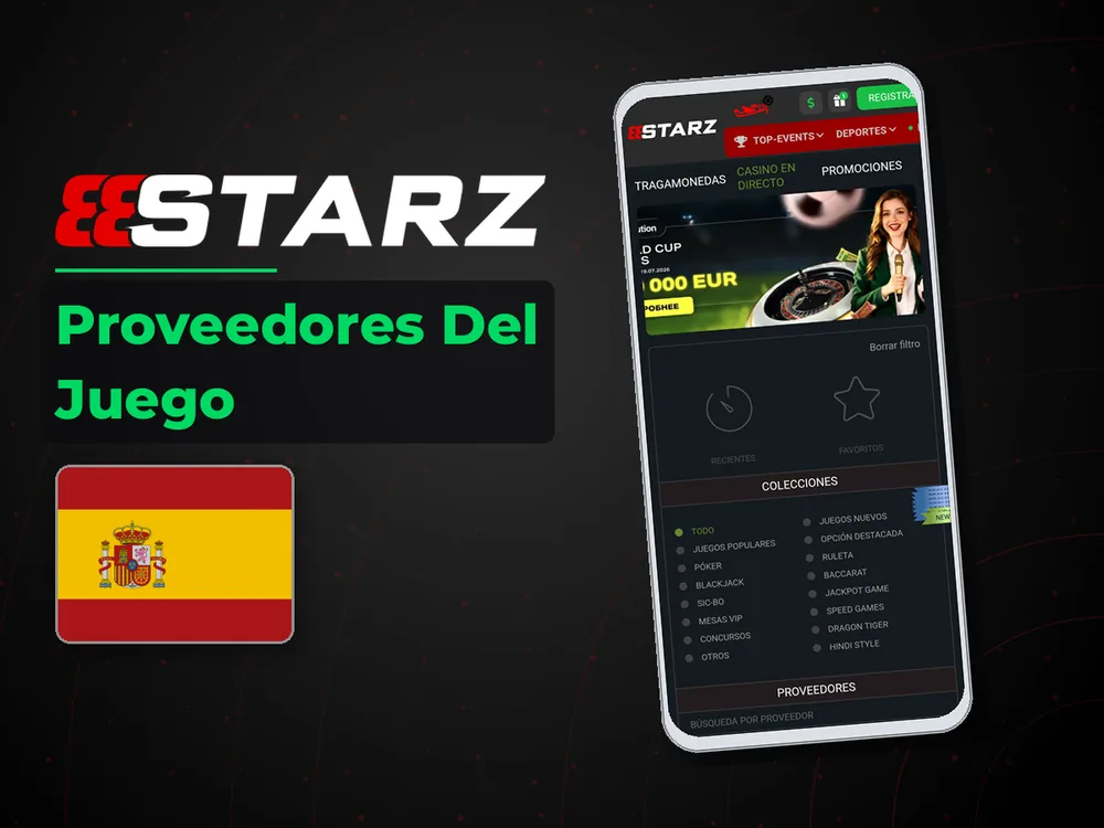 888Starz - Proveedores Del Juego