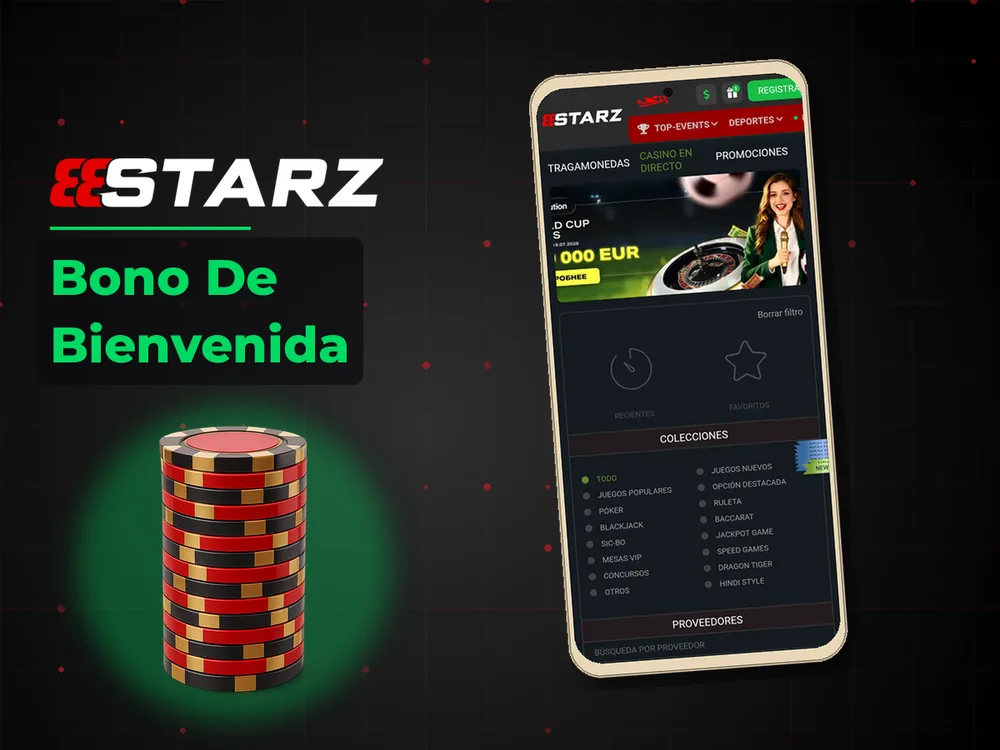 888Starz - Bono De Bienvenida