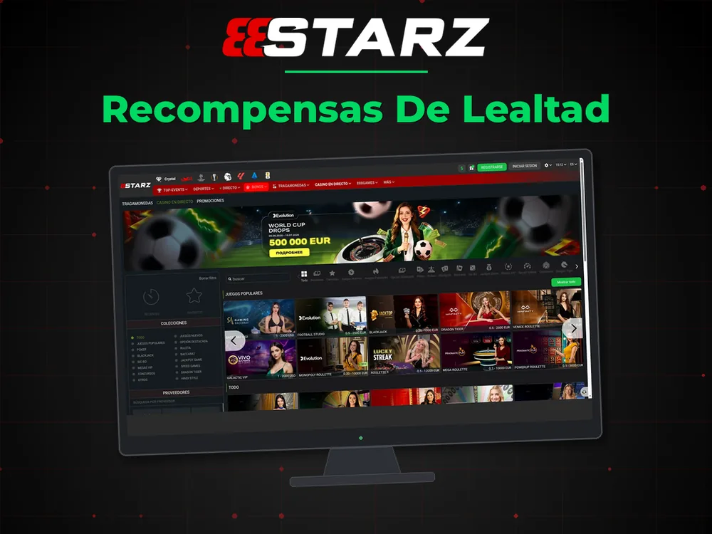 888Starz - Recompensas De Lealtad