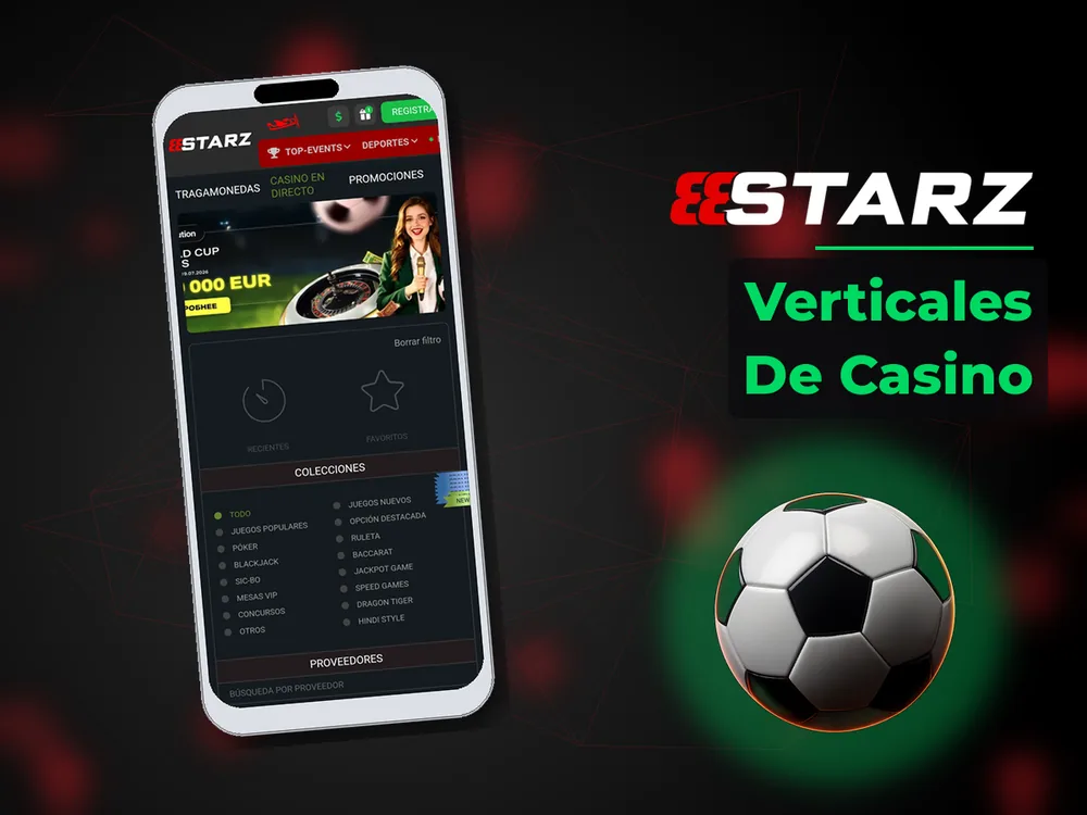 888Starz - Verticales De Casino