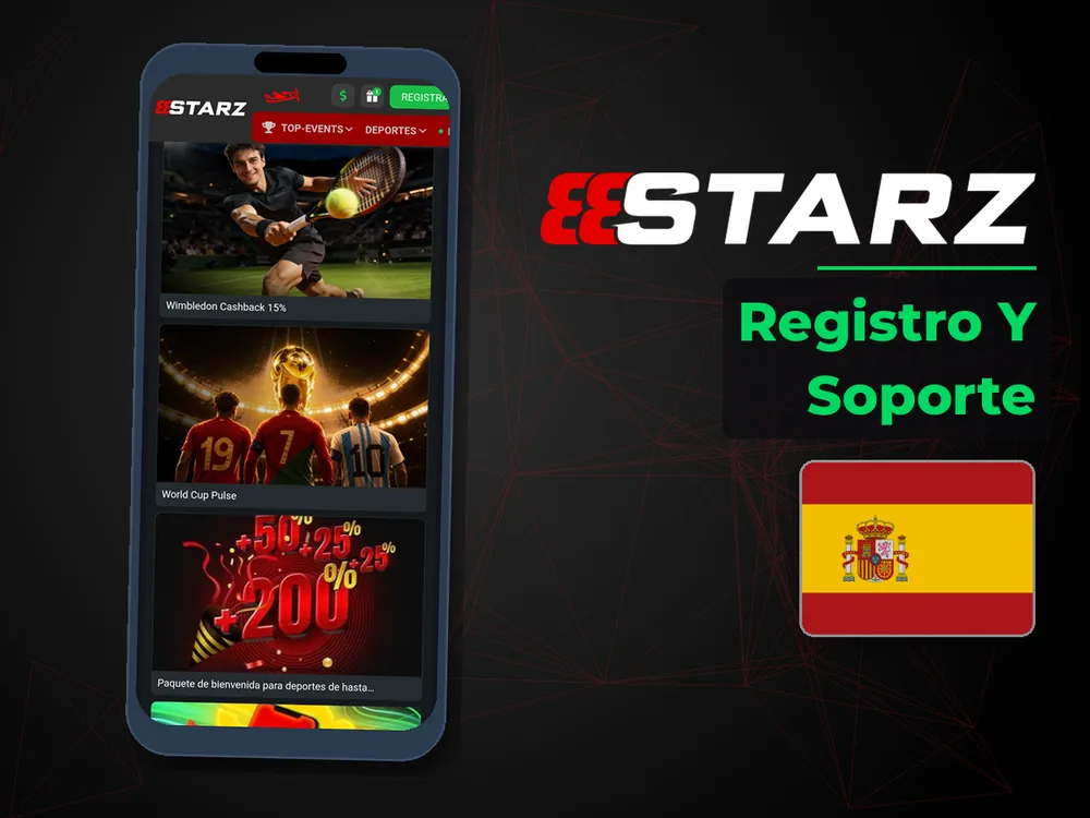 888Starz - Registro Y Soporte