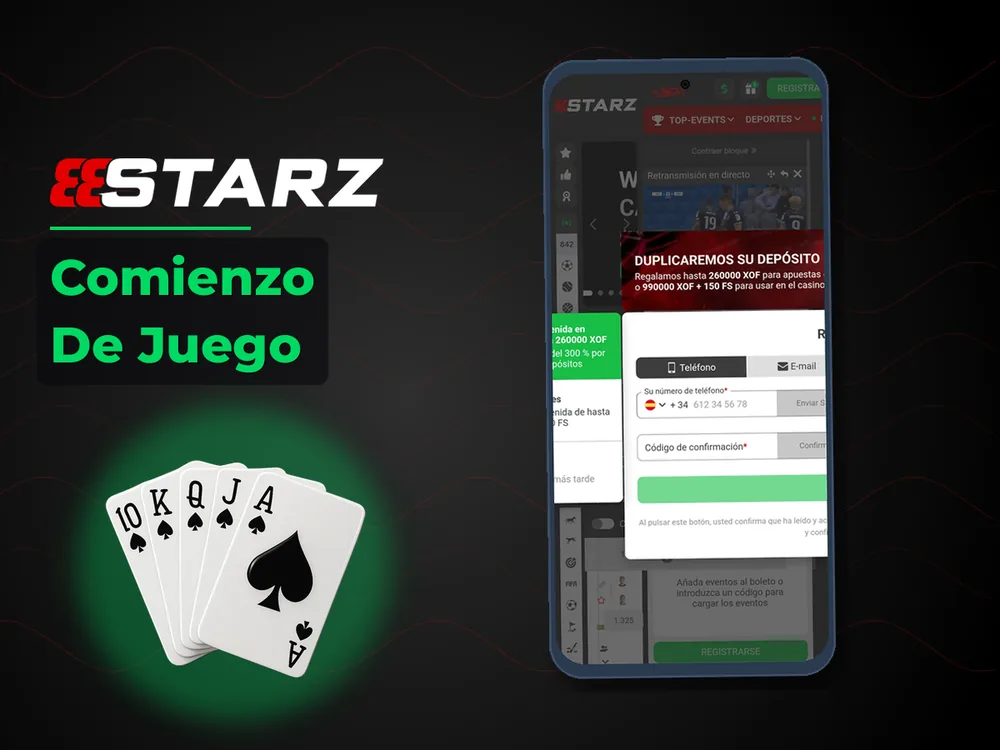 888Starz - Comienzo De Juego