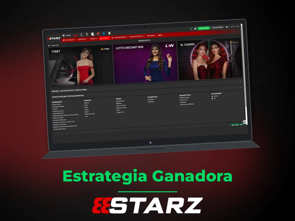 888Starz - Estrategia Ganadora