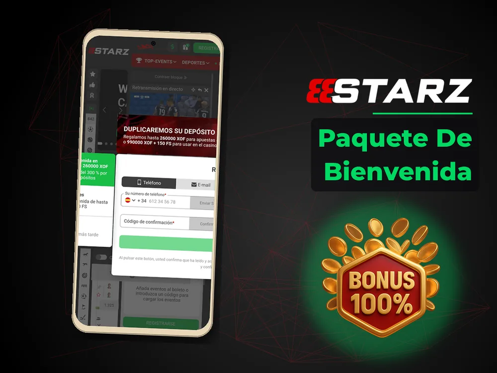 888Starz - Paquete De Bienvenida