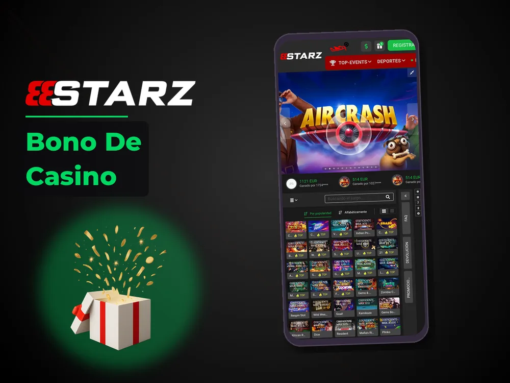 888Starz - Bono De Casino