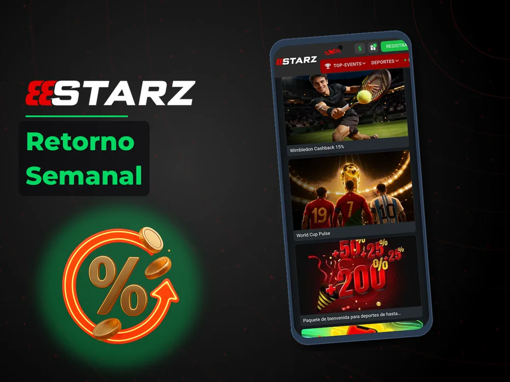 888Starz - Retorno Semanal