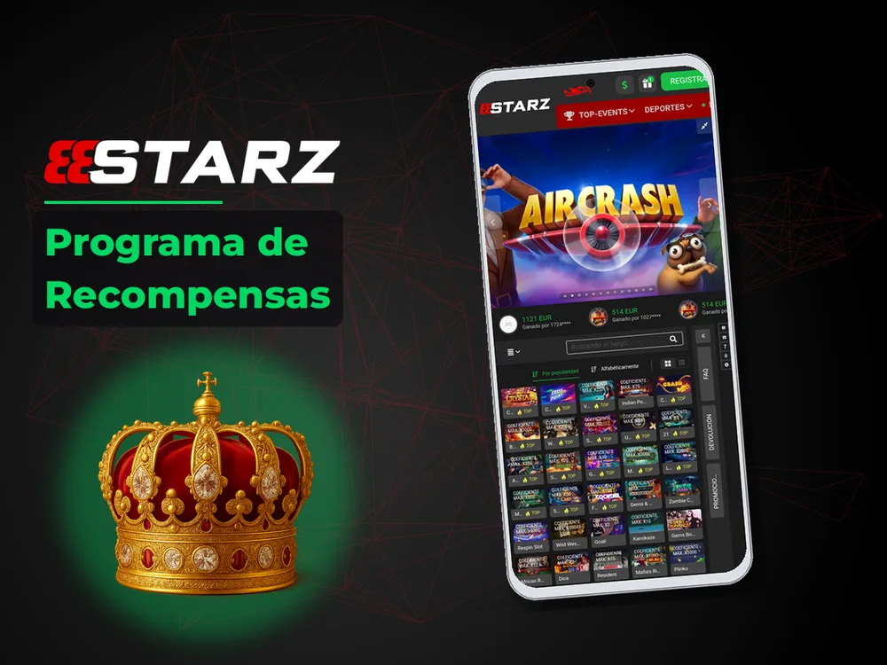 888Starz - Programa de Recompensas