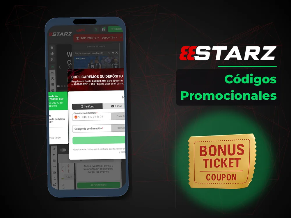 888Starz - Códigos Promocionales