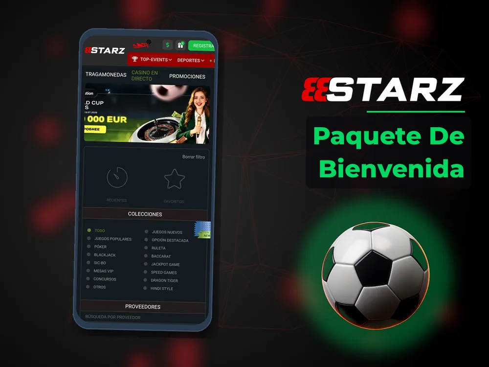 888Starz - Paquete De Bienvenida