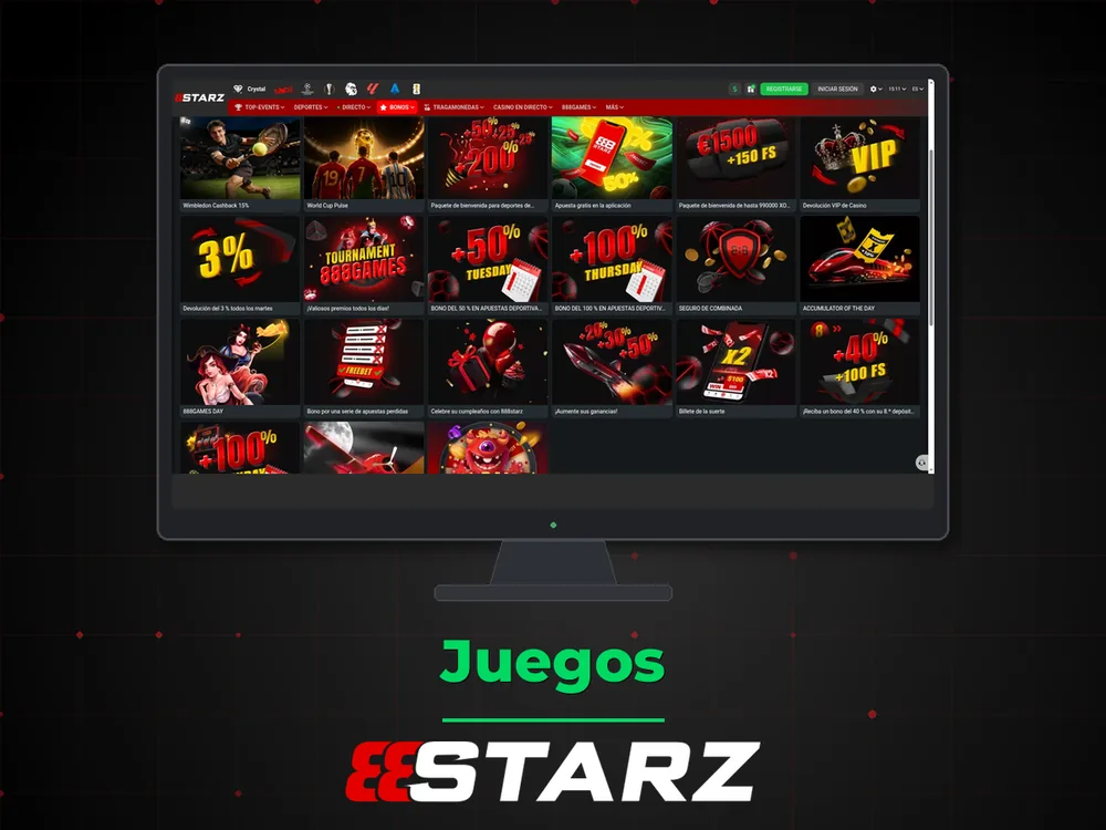 888Starz - Juegos