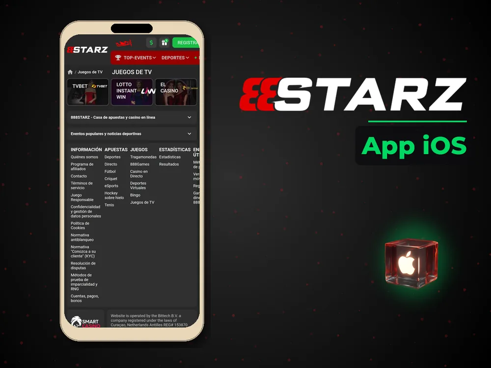 888Starz - App iOS