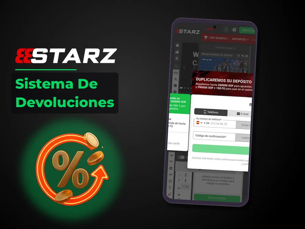 888Starz - Sistema De Devoluciones