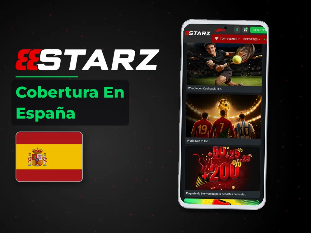 888Starz - Cobertura En España