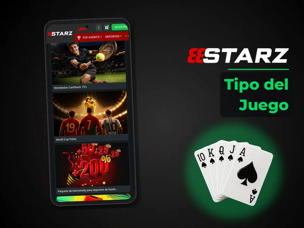 888Starz - Tipo del Juego