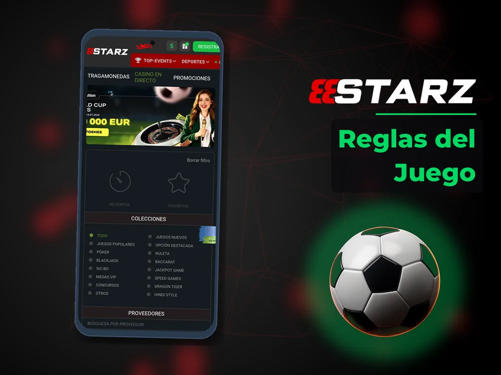 888Starz - Reglas del Juego