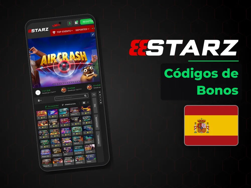 888Starz - Códigos de Bonos